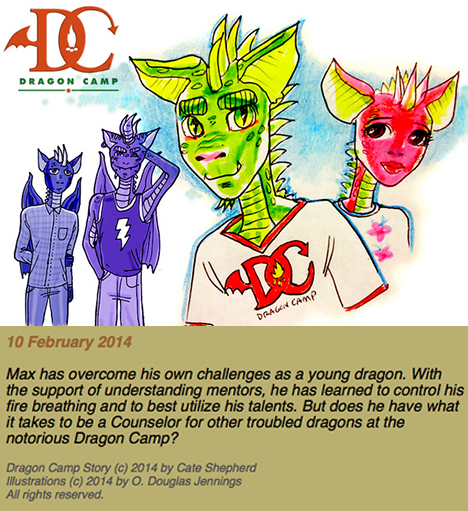 Art of Dragons (l-r) Phil, Raif, Max and Molly